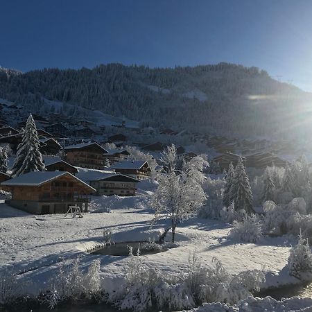 Au Bois De Lune Châtel Exteriér fotografie